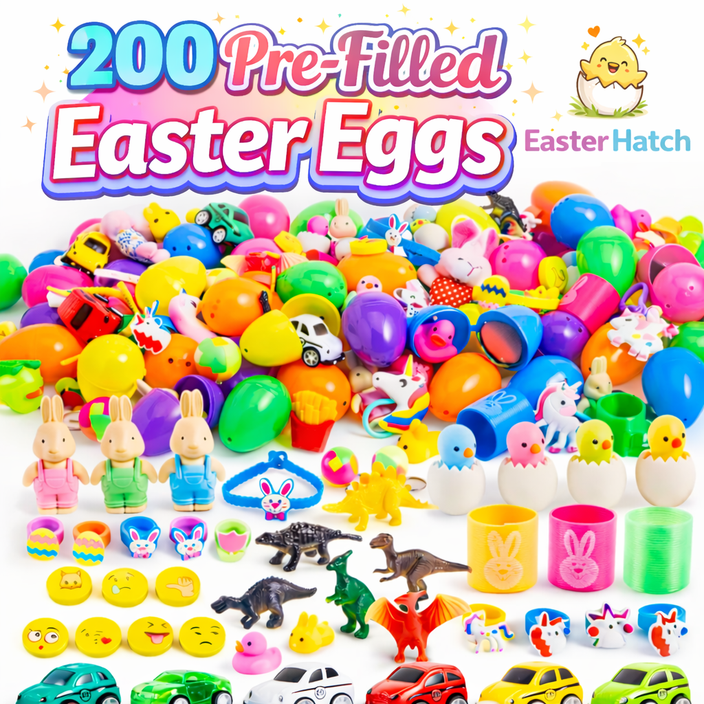 EasterHatch™  Prefilled Easter Eggs