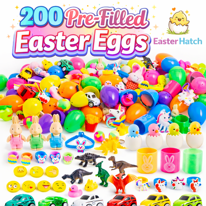 EasterHatch™  Prefilled Easter Eggs