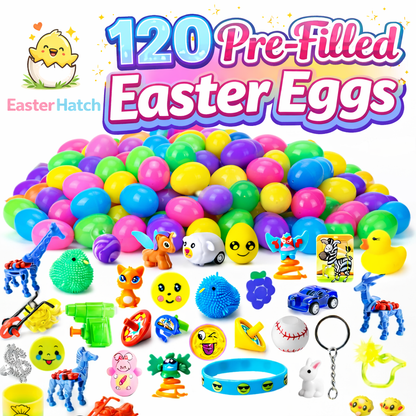 EasterHatch™  Prefilled Easter Eggs